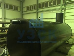 Резервуар горизонтальный стальной наземный в Караколе