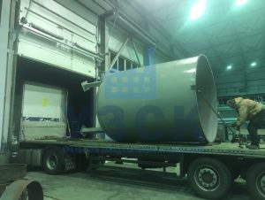 Доставка резервуара вертикального в Караколе