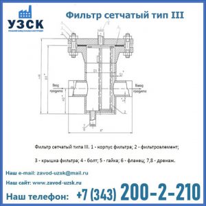 Фильтр сетчатый ФС по Т-ММ-11-2003 в Караколе