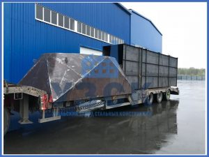 стальной газоход, дымоход стальной, газоходы прямоугольные стальные, круглый газоход в Караколе